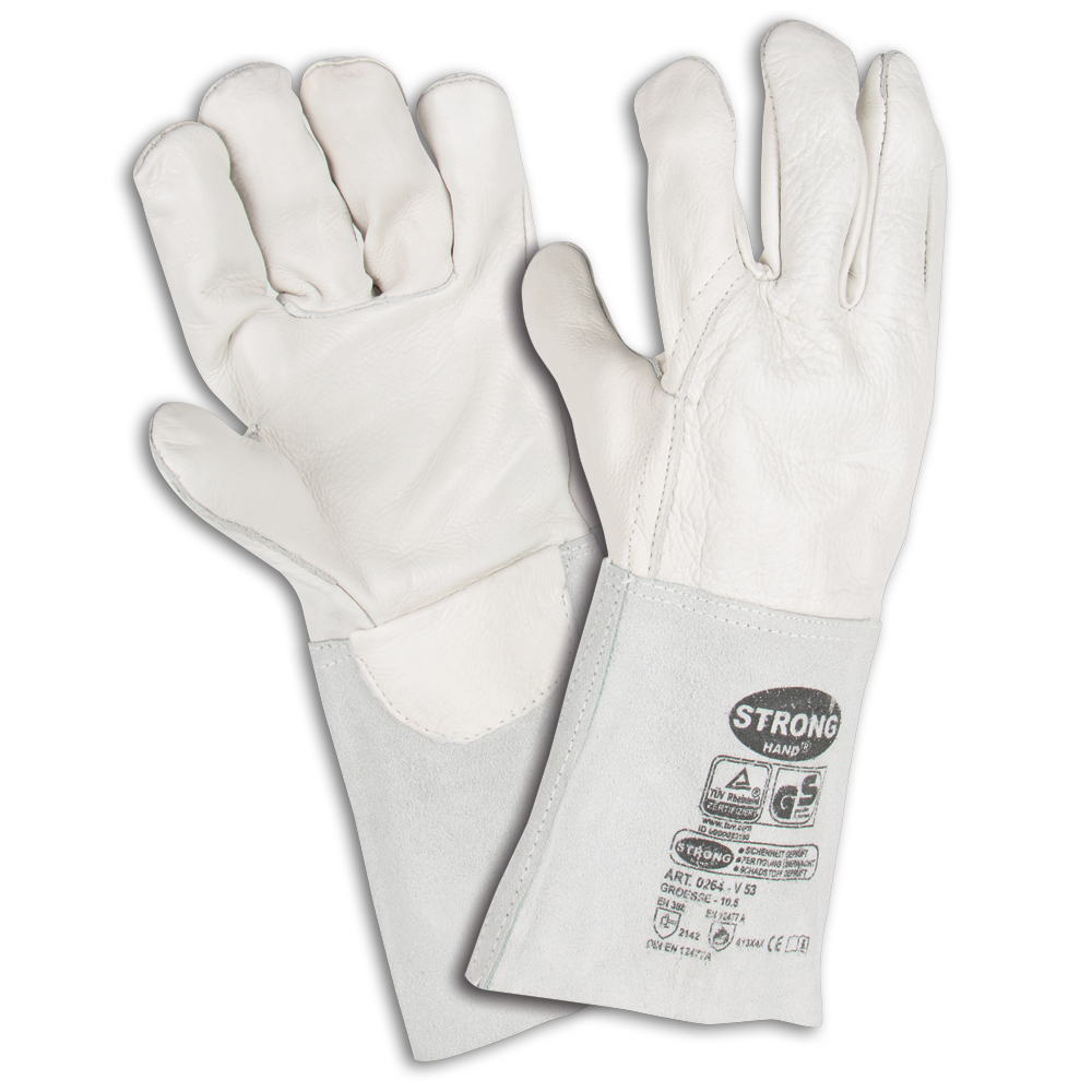 Schweißerhandschuh V53, Gr.10,5 EN 388 2.1.4.2., EN 12477 4.1.2.X.4.X