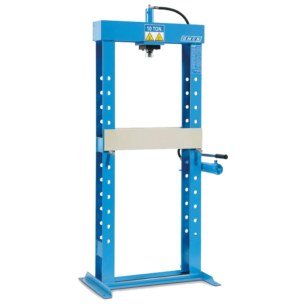 Ständerpresse 10 To Handbetrieb 190mm Kolbenweg,2 Geschwindigkeiten