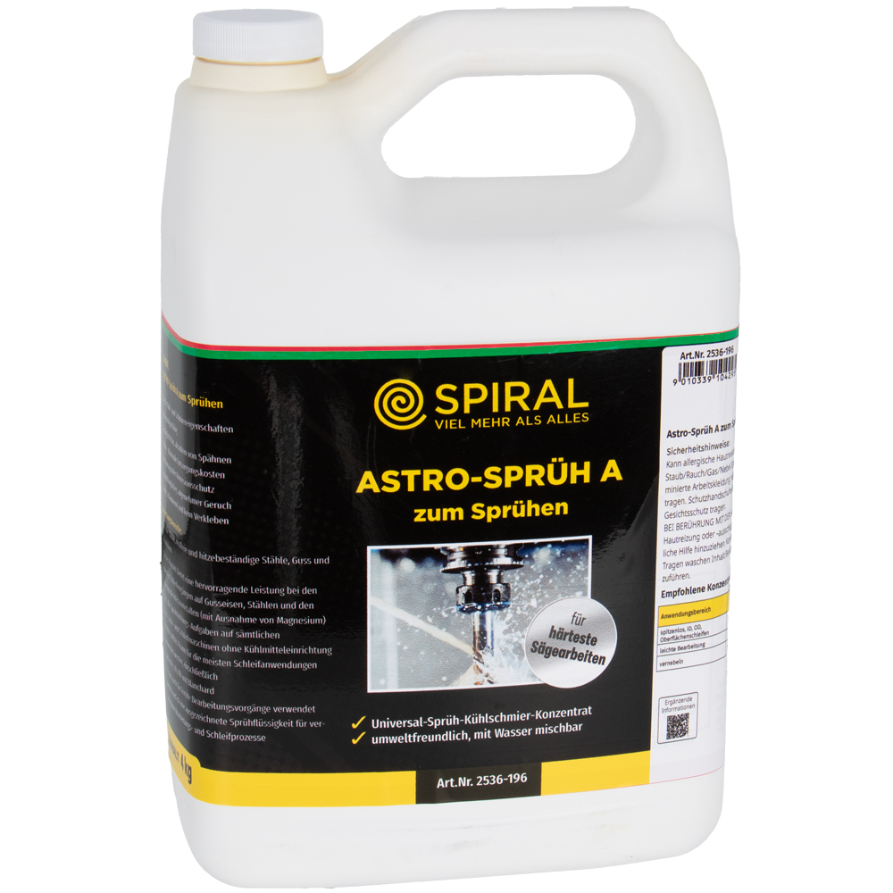 ASTRO-SPRÜH A 3,78 L/1 Gallone Universal-Sprüh-Kühlschmier-Konzentrat