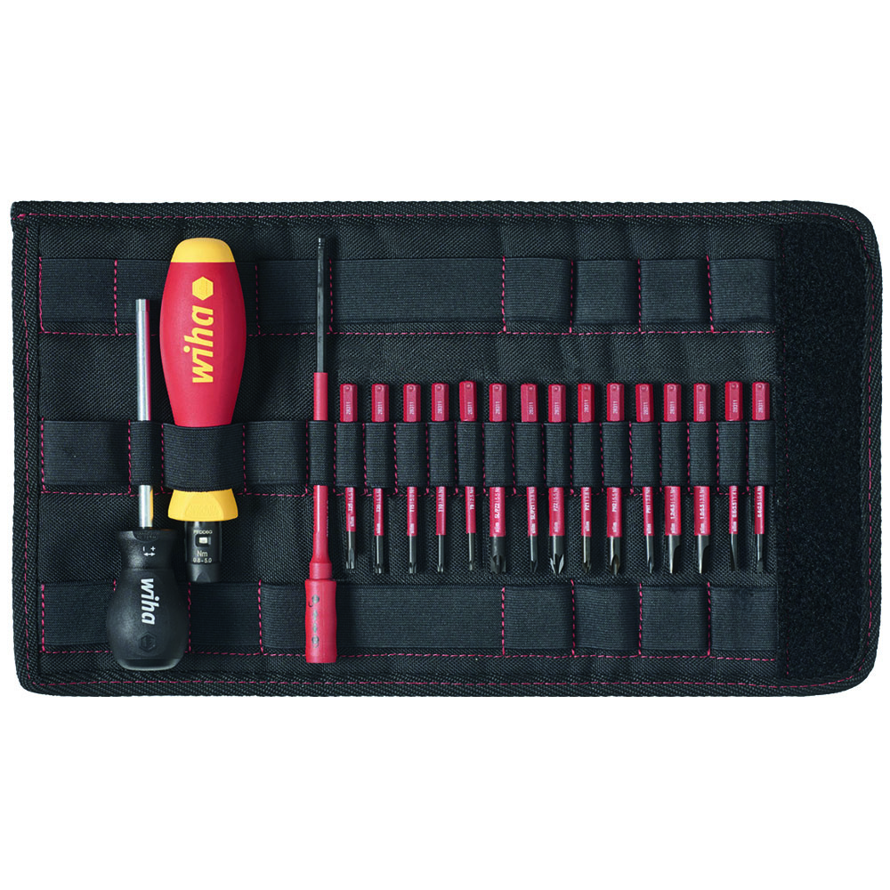 Drehmoment-Schraubendreher-Set Elektro 18tlg TORQUEVARIO-S 0,8-5,0 Nm