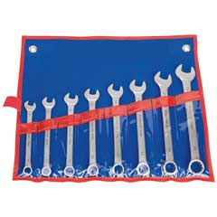 Gabel-Ringschlüssel-Satz INOX 10-19mm 8-teilig,rostfrei,DIN 3113 A