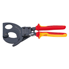 Ratsch-KabSchneider EN60900 380mm² Schneidwert, mehrdrähtig Cu-Kabel-Ø52mm