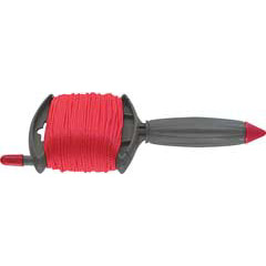 Maurerschnur 60m,aufrollbar auf Griff mit Einstechspitz