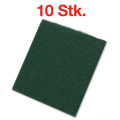 10 Stück Vlies-Bogen 152x229mm A GP-Green grün P500