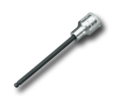 Schraubendrehereinsatz 1/2" 140mm Innen-6-kt 8 mm, IN 19 LK 8-140