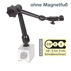 Messuhrgestänge Modell N 8mm/240mm Aktionsradius,mit Feineinstellung