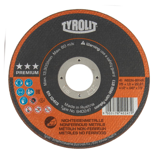 Trennscheibe NE PREMIUM 115x1mm A60N-BFP,für NE,3 Stern Typ 41