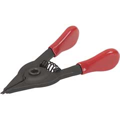 Seegerzange MINI A0 gerade 2-10mm Schenkel PVC-getaucht außen