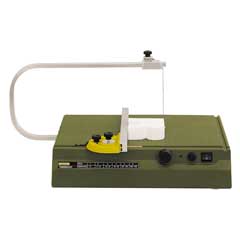 Styropor-Schneidegerät 230V mit Schneidbügel,Anschlag und Winkelteilung