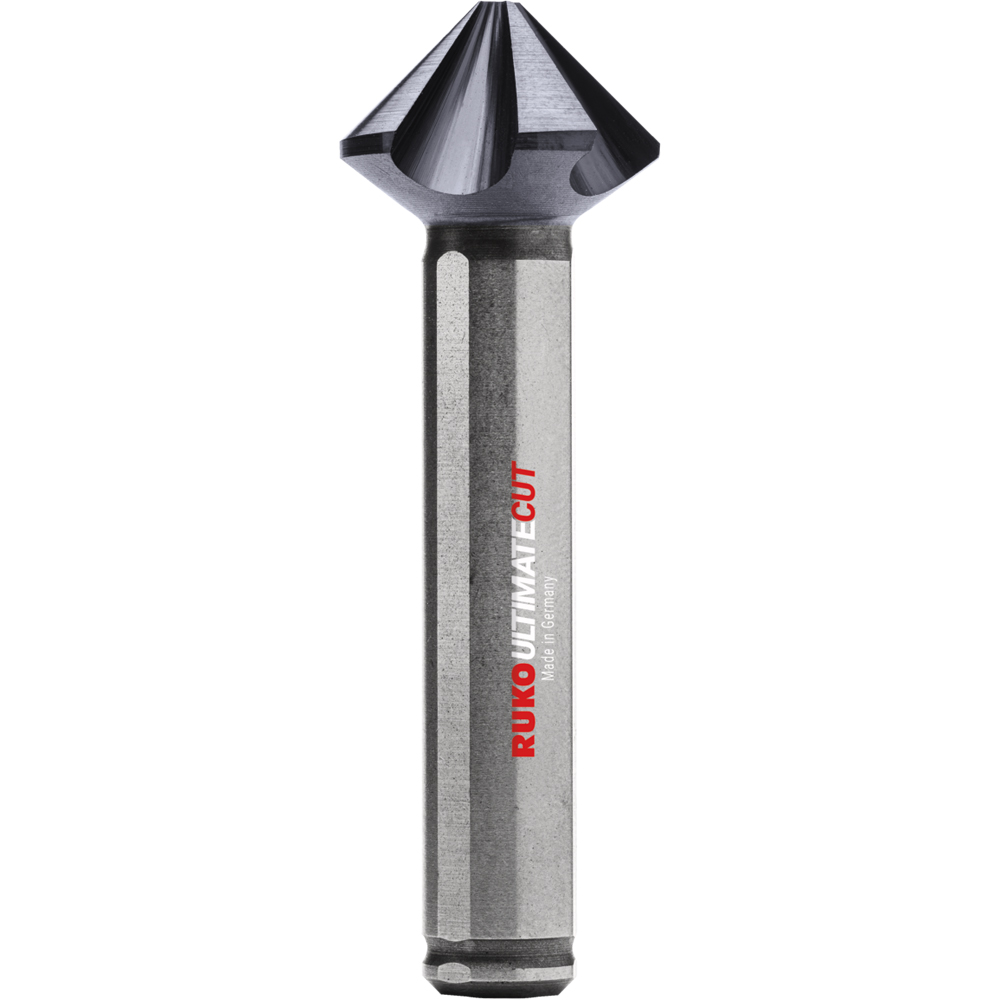 Kegelsenker 4S 10,4mm HSSE RT Z4 DIN335C 90°/Dreikant-Schaft/Stahl bis 1300N/mm²