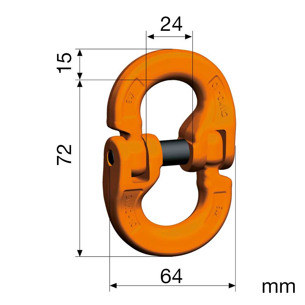 Kupplex Nicralloy CW 10 Verbindungsglied G10,für 10mm Kette