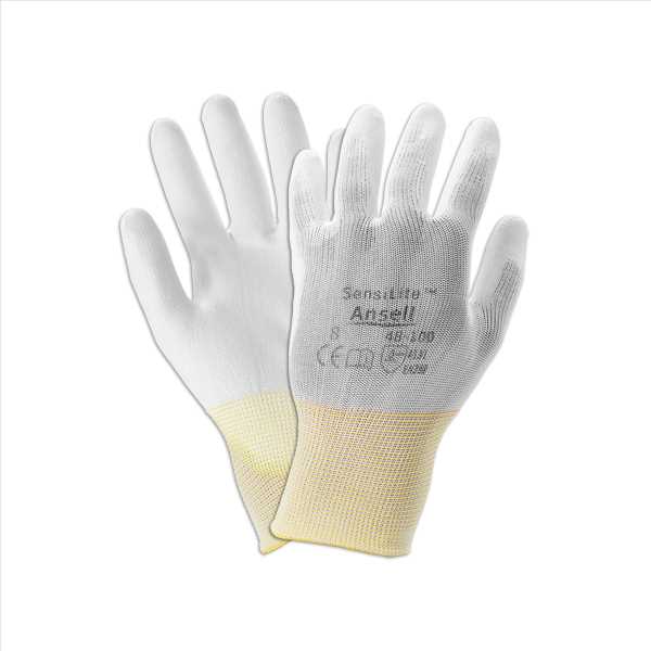 Montagehandschuh SENSILITE 48-100, Gr.6 EN 388 4.1.3.1. CE Cat.II, weiß
