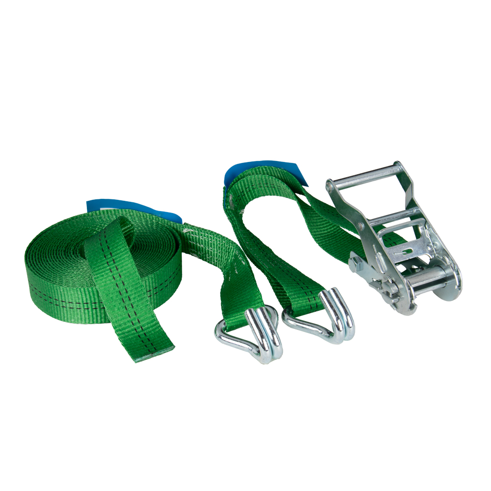 Zurrgurt 4m 2-teilig, mit Spitzhaken LC1000daN,STF240daN gem.EN12195-2