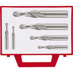 Kernloch-Stufenbohr-Set M3-M10,6-teilig für Gewindekernlöcher,Super-HSS