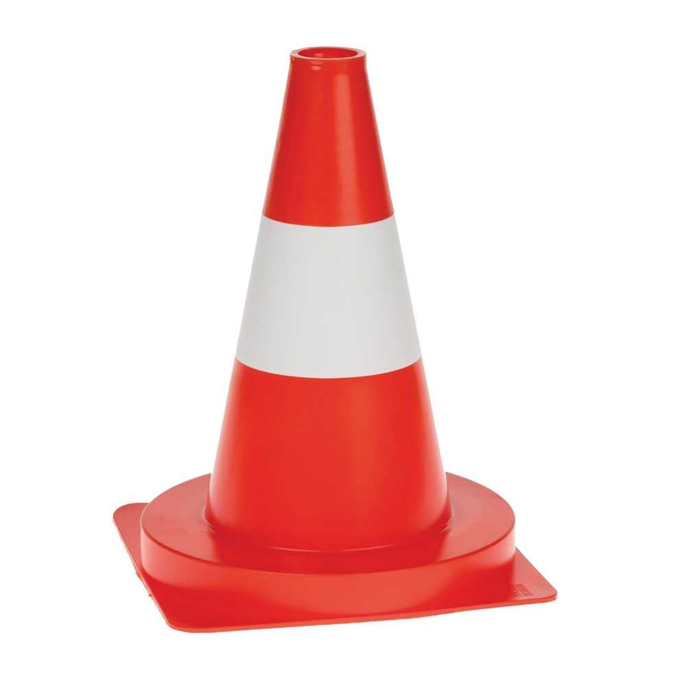 Leitkegel 320mm orange/weiß