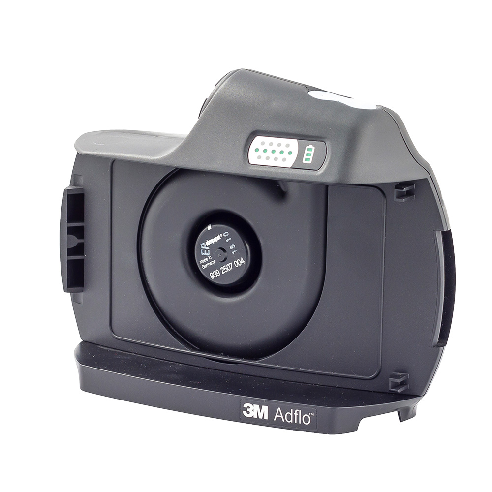 Adflo-Filtergeblaesebox hinten mit Filterindikator