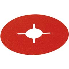 Keramikkorn-Fiberscheibe 115mm/K 24 XF270,mit Beschichtung,für Inox/Stahl