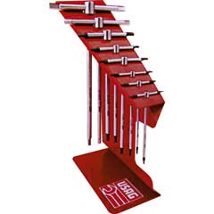 Ständer/6-kant-T-Griffschlüssel für 8 6-kant-oder Torx-T-Griff-Schlüssel