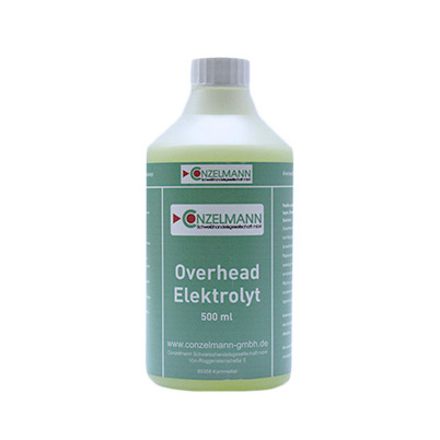 Elektrolyt OVERHEAD 500ml für Schweißnahtreingungsgeräte