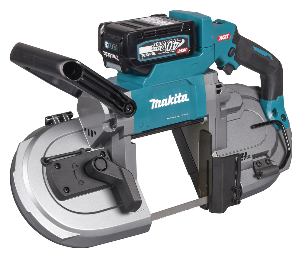 Akku-Bandsäge MAKITA PB002GM201 40V Doppel-LED,2x4Ah Akku und Zubehör