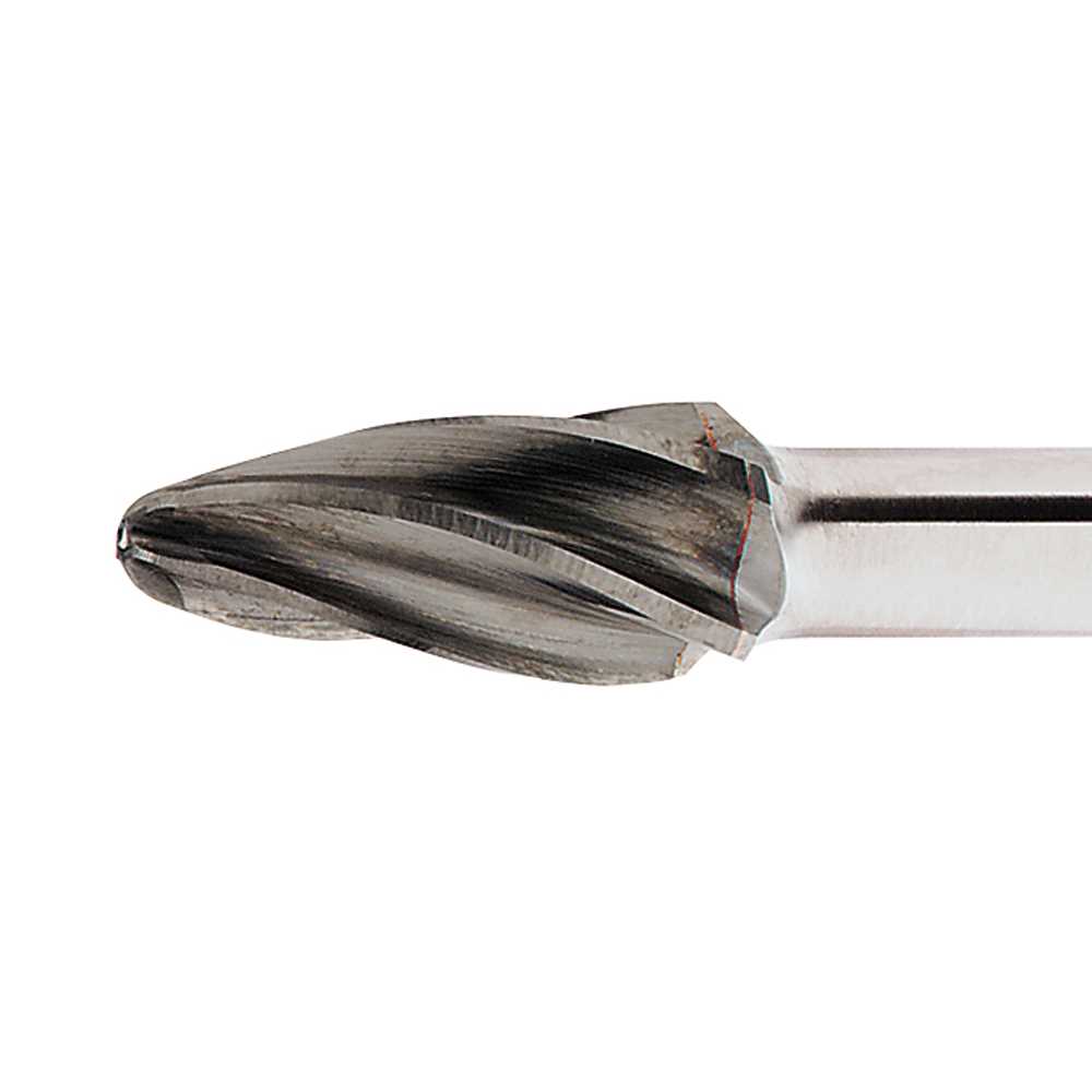 HM-Fräser Rundbogenform Z9/12x25 mm 8 mm Schaft, HFF1225.08