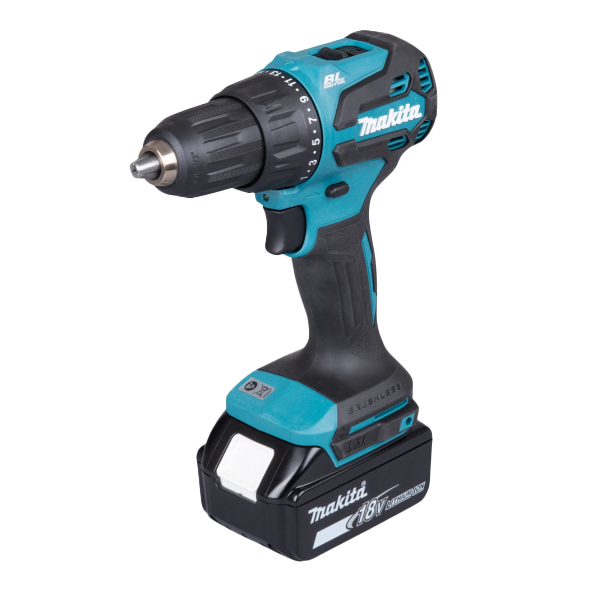 Akku-Schlagbohrschrauber DHP490RTJ 18V 2x 5Ah Akku Ladegerät und Koffer