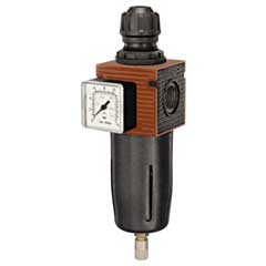 Druckminderer/Wasserabscheider 14 Bar 1/2"IG automat.Entleerung,Metallgehäuse