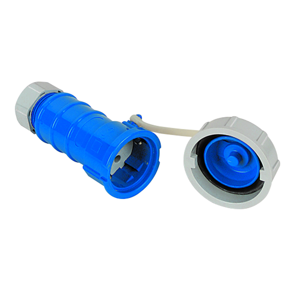 Druckwasserd.SchKoKupplg. 230V 16A/IP68, 2P+E