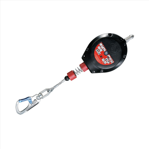 Höhensicherungsgerät 6m HWPS, EN 360 verzinktes Drahtseil, Wirbelaufhängung