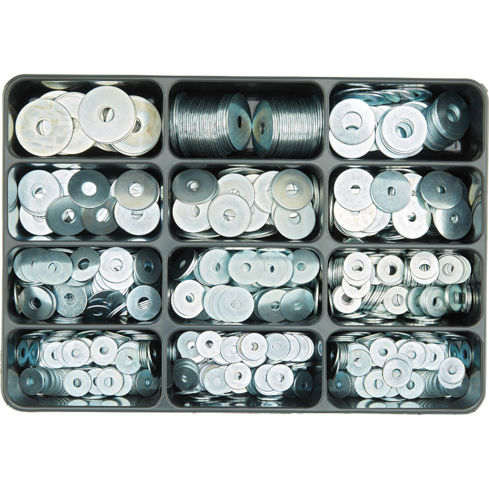 SPIRAL Sortimentkoffer 1.190-teilig Kotflügelscheibe/Karosseriesch. vz.blau