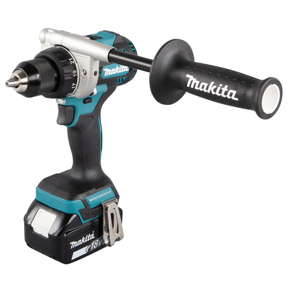 Akku-Bohrschrauber MAKITA DDF492RTJ 18V 2x5Ah Akku,Koffer und Ladegerät