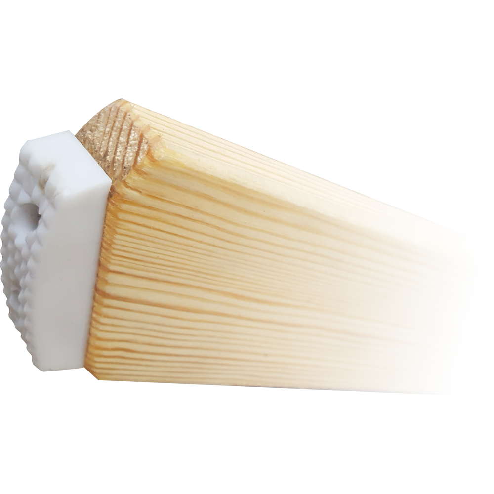 1 Paar Gummifuß 54mm schraubbar