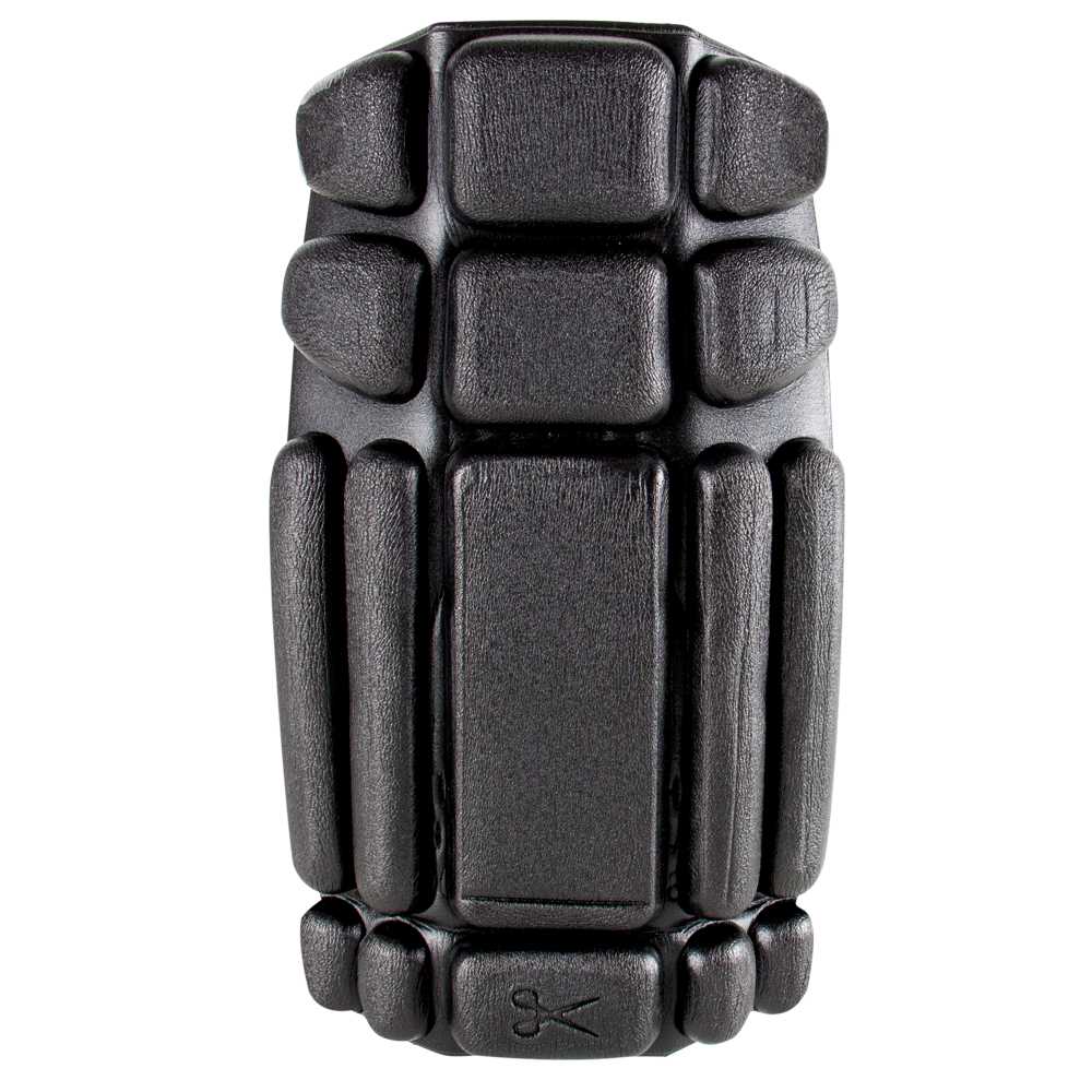 Knieschoner-Paar für Knietaschen,in Arbeitshosen,grau,hartgepresst