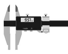 Digi-Werkstattmessschieber 300x60mm Ablesung 0,01mm