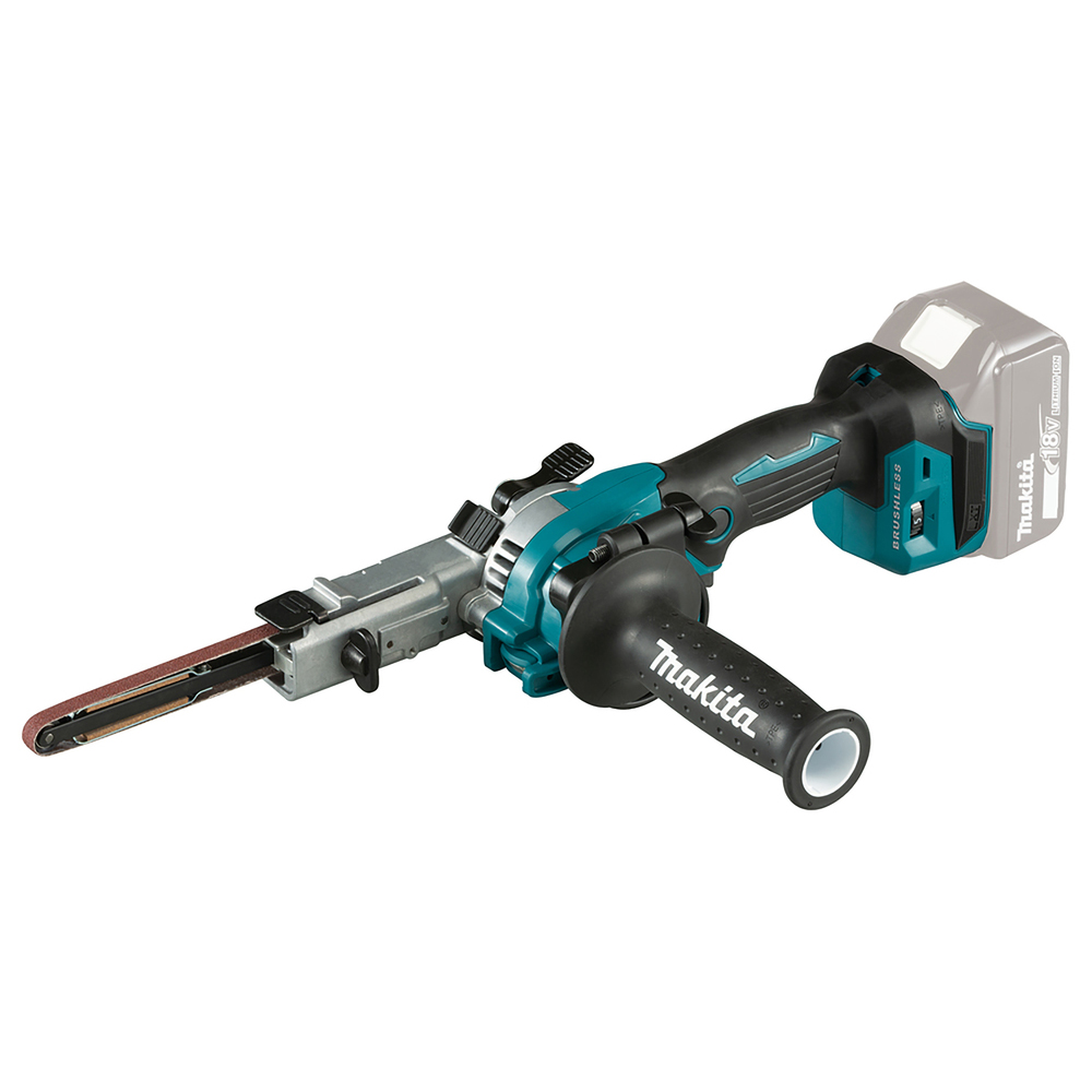 Akku-Bandfeile MAKITA DBS180Z 18V 9mm Ausleger ohne Akku,Koffer u.Ladeg.