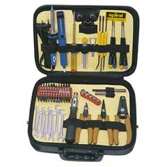 Elektonik-Feinmechanik-Set 59-teilig für Löt-,Schraub-u.Montagearbeiten