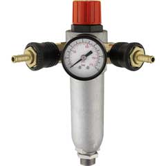 Druckminderer Anschluß 3/8" mit Schmutz-und Wasserfilter