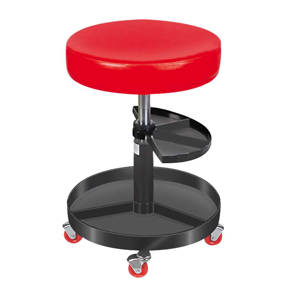 Arbeitshocker PNEUMO MOBIL,5 Rollen 425-550mm höhenverstellbar,fahrbar