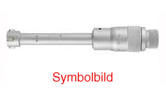 Sackloch-3-Punkt-Innenmikrometer 50-63mm Ablesung:0,005mm in Holzkassette