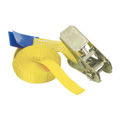 Zurrgurt 25mm, 1-tlg, GL=4m, mit Ratsche LC 400/800daN, gemäß EN12195-2