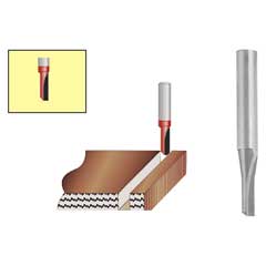 Nutfräser Einschnitt HW6020410 4mm Ø Schaft 6mm,Voll-Hartmetall