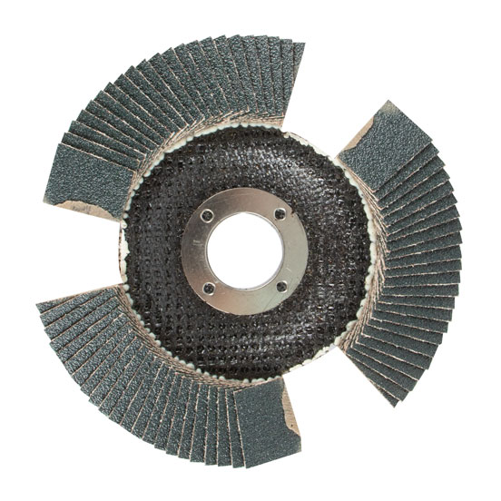 Fächerschleifscheibe 125 K80 SLTR Control PREMIUM,2in1,ZK,Typ 27,schräg