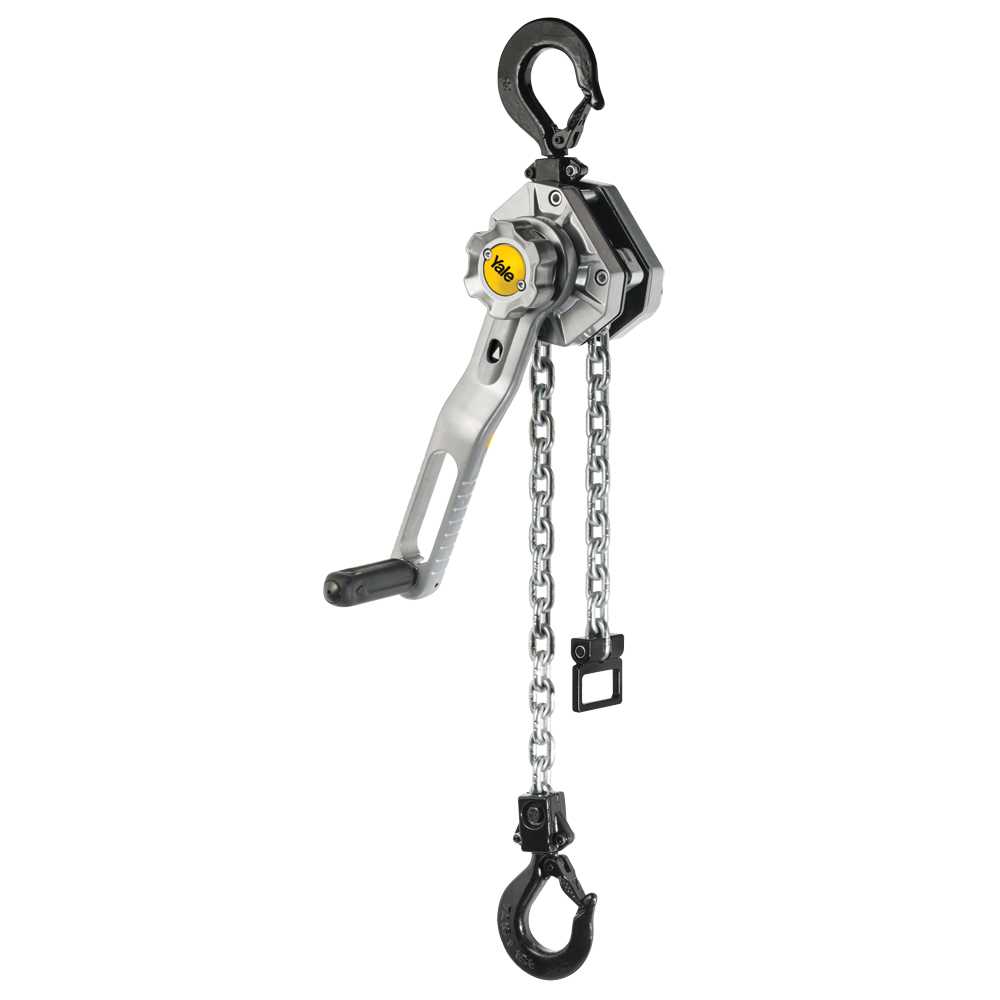 Handhebelzug ERGO 1,5t - 1 Strang/1,5m Lastkette verzinkt - 7,1x21,0