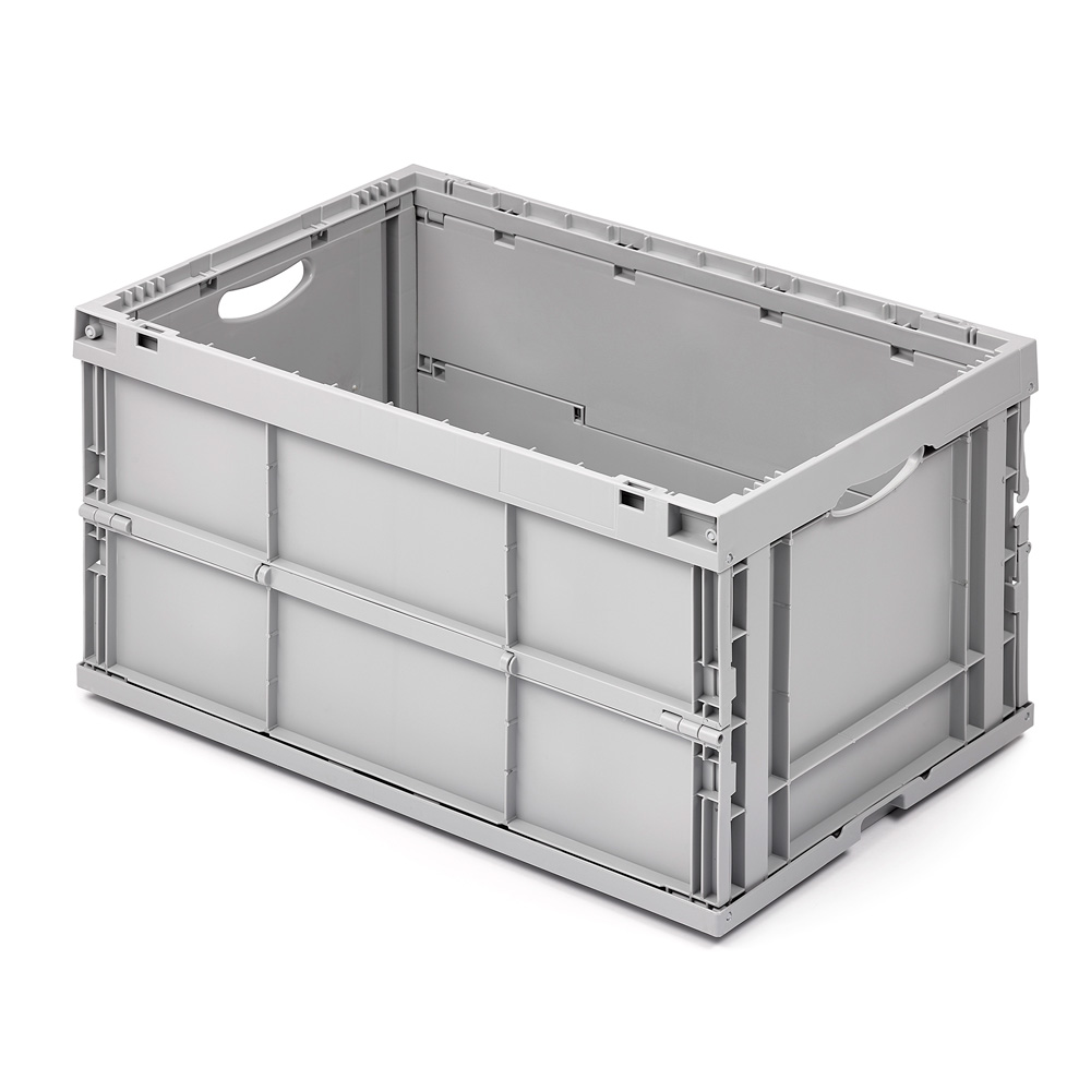 Faltbox ohne Deckel Industriequalität 600xx400x320 grau -40° bis +80°C