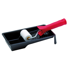 Farbroller-Set Mini inklusive 50mm Lackwalze,Farbwanne und Bügel