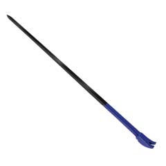 Brechstange geschmiedet 1400mm aus 4-Kantstahl,mit gespaltener Klaue