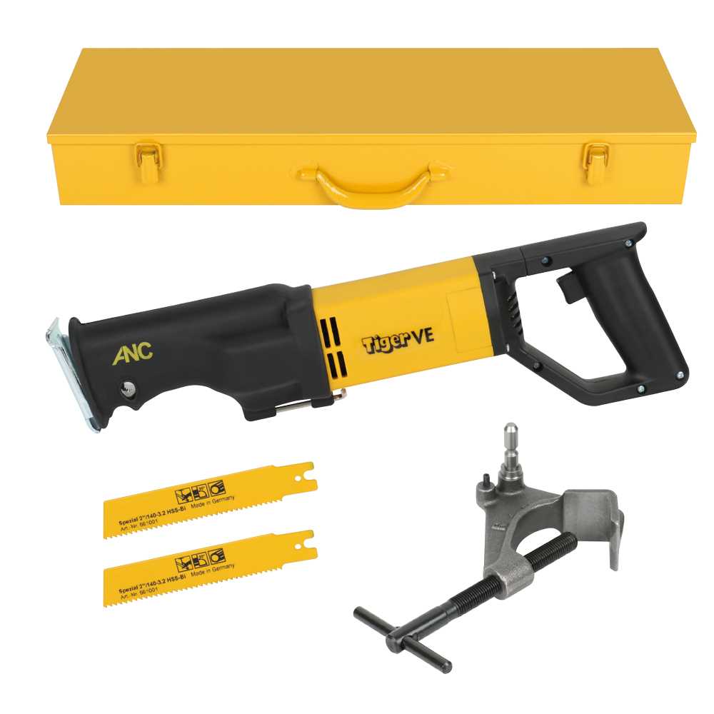 Elektronik-Säge-Set TIGER 230V,zum Freihandschneiden