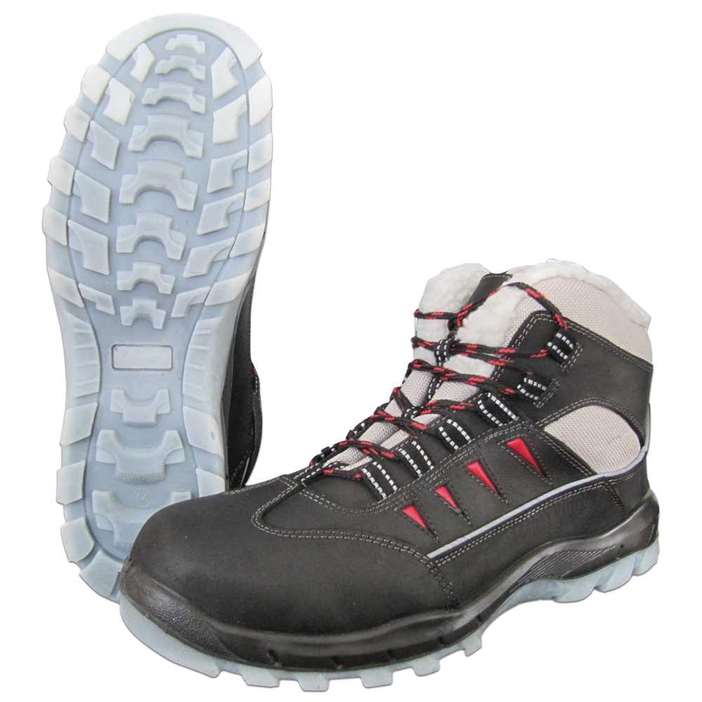 Sicherheitsstiefel WINTERSPORT S3 Gr.42 EN 20345 S3 SRC, EN 61340, schwarz