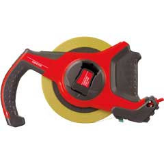 Gabel-Bandmaß SC,  30m, EG1 Millimeterteilung,Multifunktionshaken