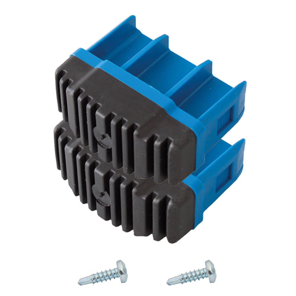 Leiterschuhe-Paar, blau 64x25mm